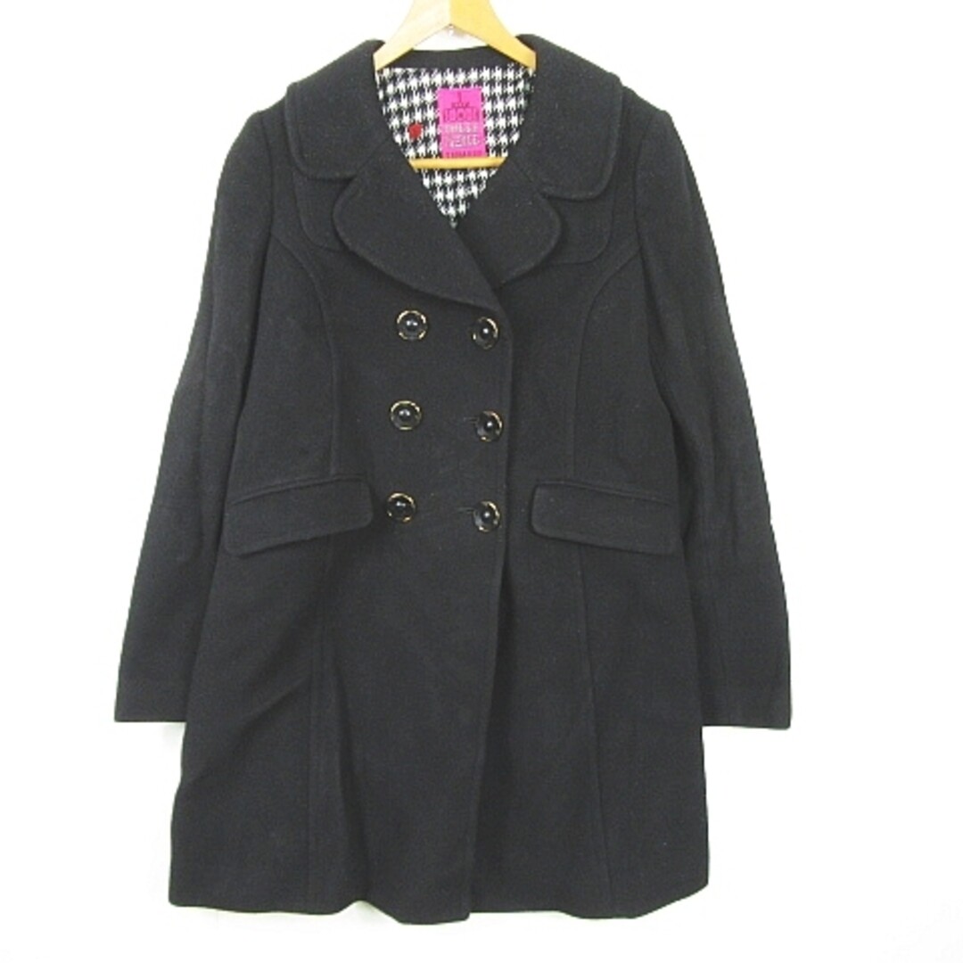 DOLLY GIRL BY ANNA SUI Long Coat Double Wool Cashmere 3