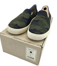New Rothy's Slip On Sneakers Womens 6 Cedar Camo Rothys Camoflage