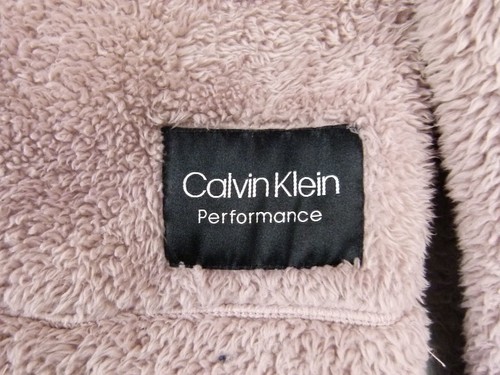 Calvin Klein Performance Womens XL Thick Fleece Sherpa Longsleeve Cowl Neck Top - Picture 2 of 7