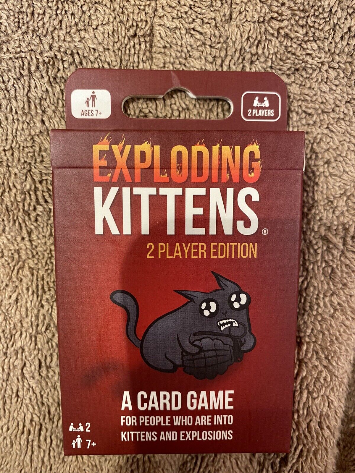 Exploding Kittens Game 2 Player Edition