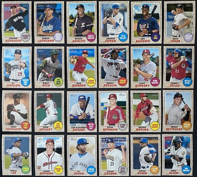 2017 Topps Heritage Minor League - Baseball Cards - Complete Your Set - You Pick