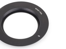 M42 Lens Adapter WITH PLATE for M42 Lens to Nikon AI F Mount SLR DSLR - UK STOCK