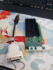 Nvidia NVS295 256MB Dual DisplayPort Card + free DVI adapter