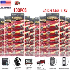 New Fress LR44 Button Cell 1.5V Batteries AG13 A76 Watch Toy Calculator 20-100pc