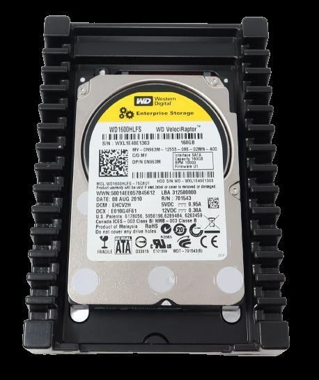 WD1600HLFS Dell 160GB SATA 10K 3G VelociRaptor Drive N963M - Image 2 of 2