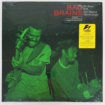 Bad Brains   Bad Brains   Punk Note Edition 2nd Press (Black Vinyl) - NEW SEALED