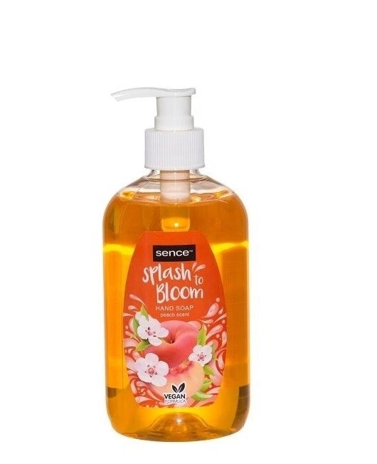 5,19€/L - 15er Pack Sence Pump Handseife - Splash to Bloom Peach - 500ml