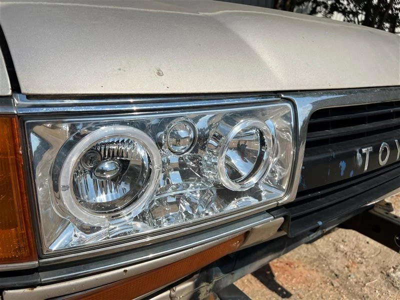 Par de faros halo de repuesto para Toyota Landcruiser 1991 1992 1993 1994 Foto 4 de 4