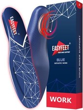  New 2025 Orthotic Work Insoles - Work Boot Inserts for Standing All Day - A...