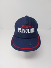 Vtg Team Valvoline Snapback Trucker Hat Mesh Back K-Products USA Made