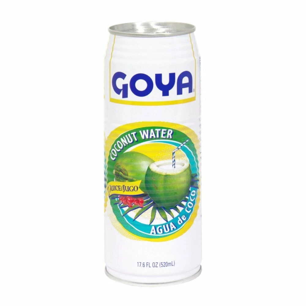 Goya Coconut Water W Pulp 100 Natural Coconut Beverage 17.6