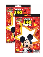 1pkg. Disney Junior Mickey Mouse & The Roadster Racers 140 Temporary Tattoos New