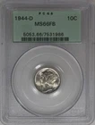 1944 D Mercury Dime MS 66 FB PCGS
