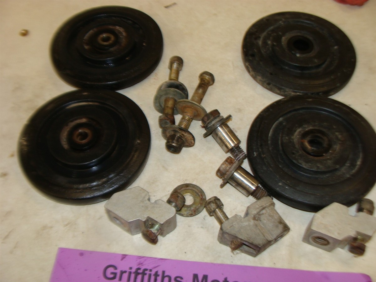 バランスボーレ 1997 POLARIS XCR xc XLT 600 triple wedge idle bogie wheel set (4