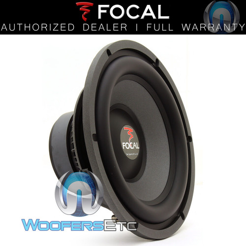 USED FOCAL 27V1 11" (FITS 10" ENCLOSURES) 500W POLYGLASS V1 CAR AUDIO SUBWOOFER