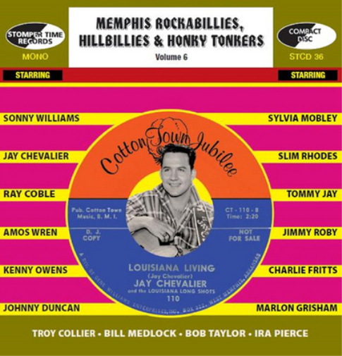Various Artists Memphis Rockabillies, Hillbillies and Honky Tonkers - Volum (CD)