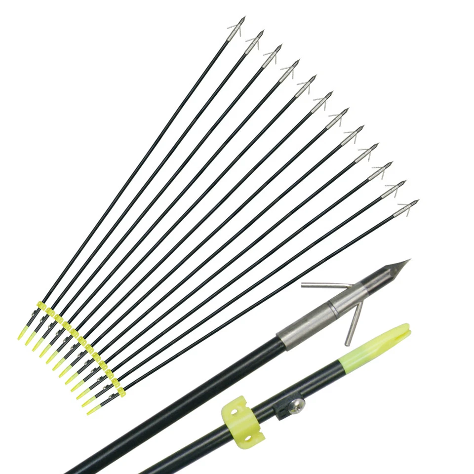 Hunting Archery Bow Fishing Spincast Reel Compound Bow Recurve Bowfishing Arrows - Image 3 of 4