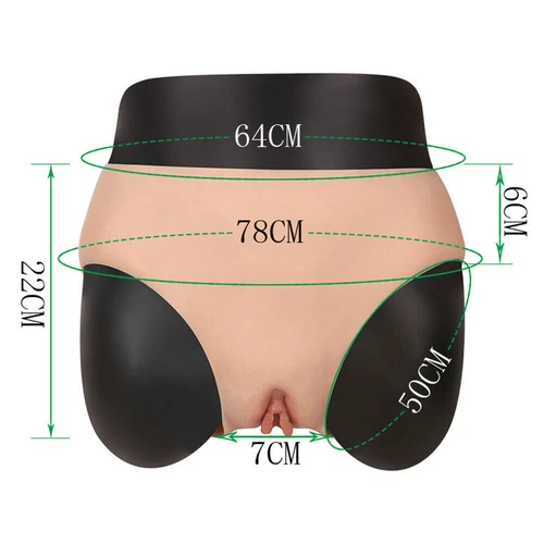 Bragas de silicona vagina transgénero modelado ropa interior travesti juegos con disfraces NUEVO - Imagen 2 de 21
