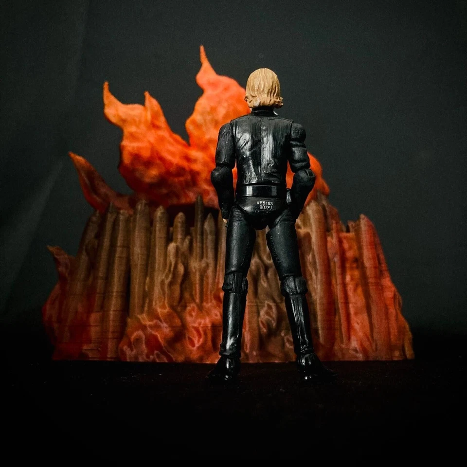 Darth Vader's (Anakin Skywalker's) Funeral Pyre for 3.75IN (1:18) FIGURE DIORAMA - Image 2 of 4