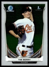 2014 Bowman Chrome Prospects Tim Berry Baltimore Orioles #BCP74