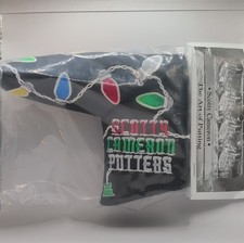 Scotty Cameron 2021 Holiday Bulbs Putter Head Cover Black Multicolor Golf MINT