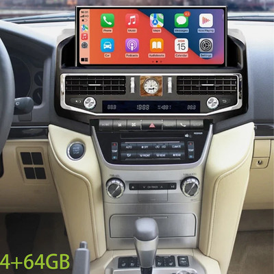 Für Toyota Land Cruiser LC200 2008-2015 Car Radio Stereo Carplay Video GPS 4+64G