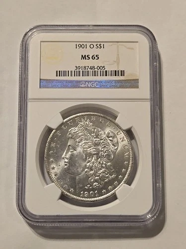 1901-O Morgan Silver Dollar NGC MS65  Beautiful Coin #1527