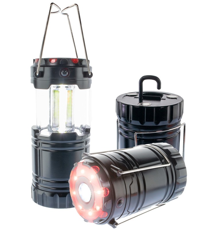 Collapsible COB LED Lantern with SOS Emergency Light & Magnetic Base