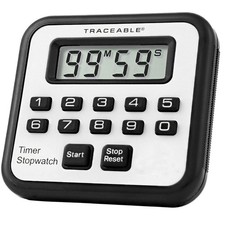 TRACEABLE 5020 Digital Timer, CountDown,CountUp, 100min 9CVA4