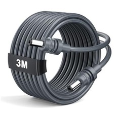 Starlink Mini Cable 18AWG Waterproof Starlink Mini DC Cable, 10FT/3M DC to DC