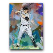 Paul Konerko #3 Art Card Limited 6/50 Edward Vela Signed (Chicago White Sox)