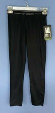Hot Chillys Youth Peach Bottom Black Size Medium -