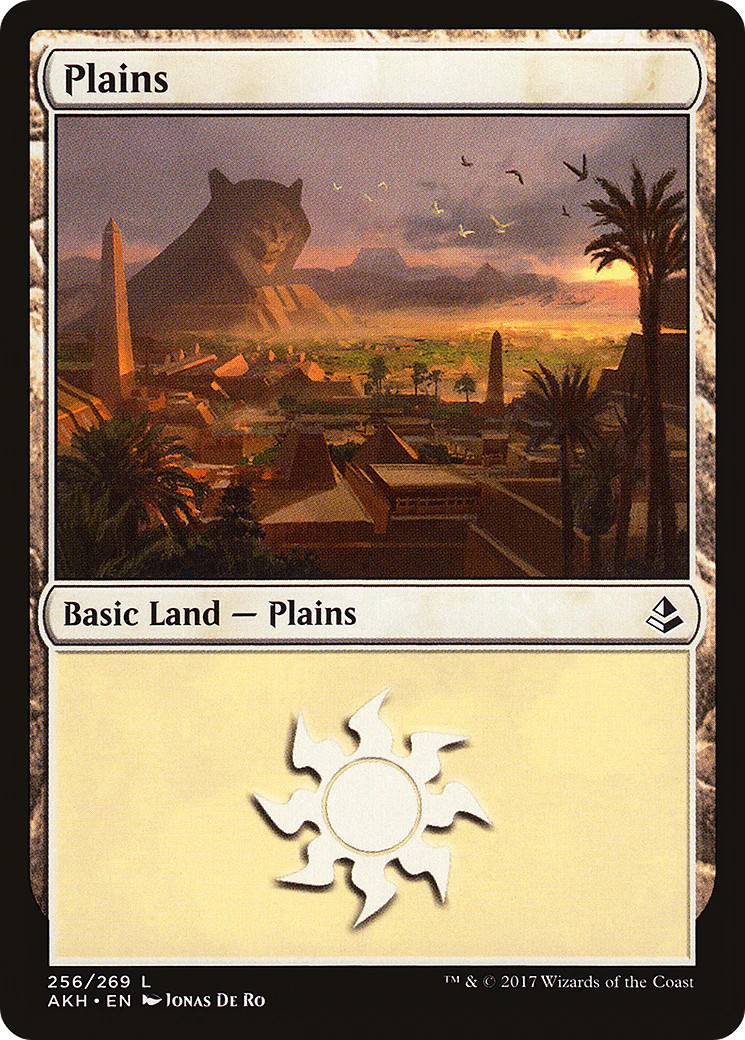 Plains (256) [Amonkhet] Magic MTG