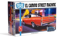 Amt 1968 Chevy El Camino Street Machine 1/25 Scale Model Kit [New Toy]