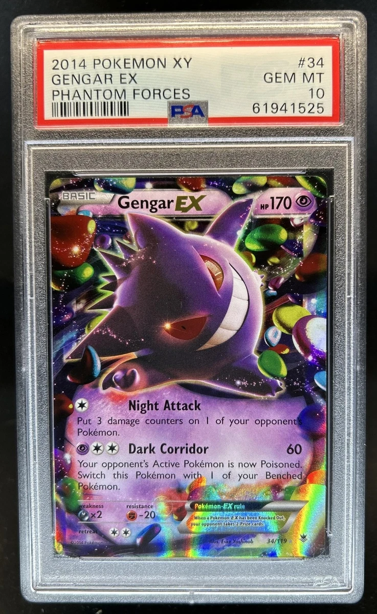 Gengar ex Pokémon TCG Cards for sale | eBay