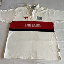 England IRB Rugby World Cup 2003 Australia Jersey Official Collection XXL