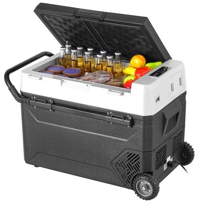 Uimoso Tragbarer Autokühlschrank Gefrierfach Kompressor 60L Einzelzone Auto