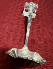 DOMINICK & HAFF STERLING*GRAPE SAUCE LADLE*FLUTED*CRISP PATTERN