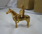 12 Native American Indian on Horse Figures Original Box Iconic Image Rare Metal — photo 5