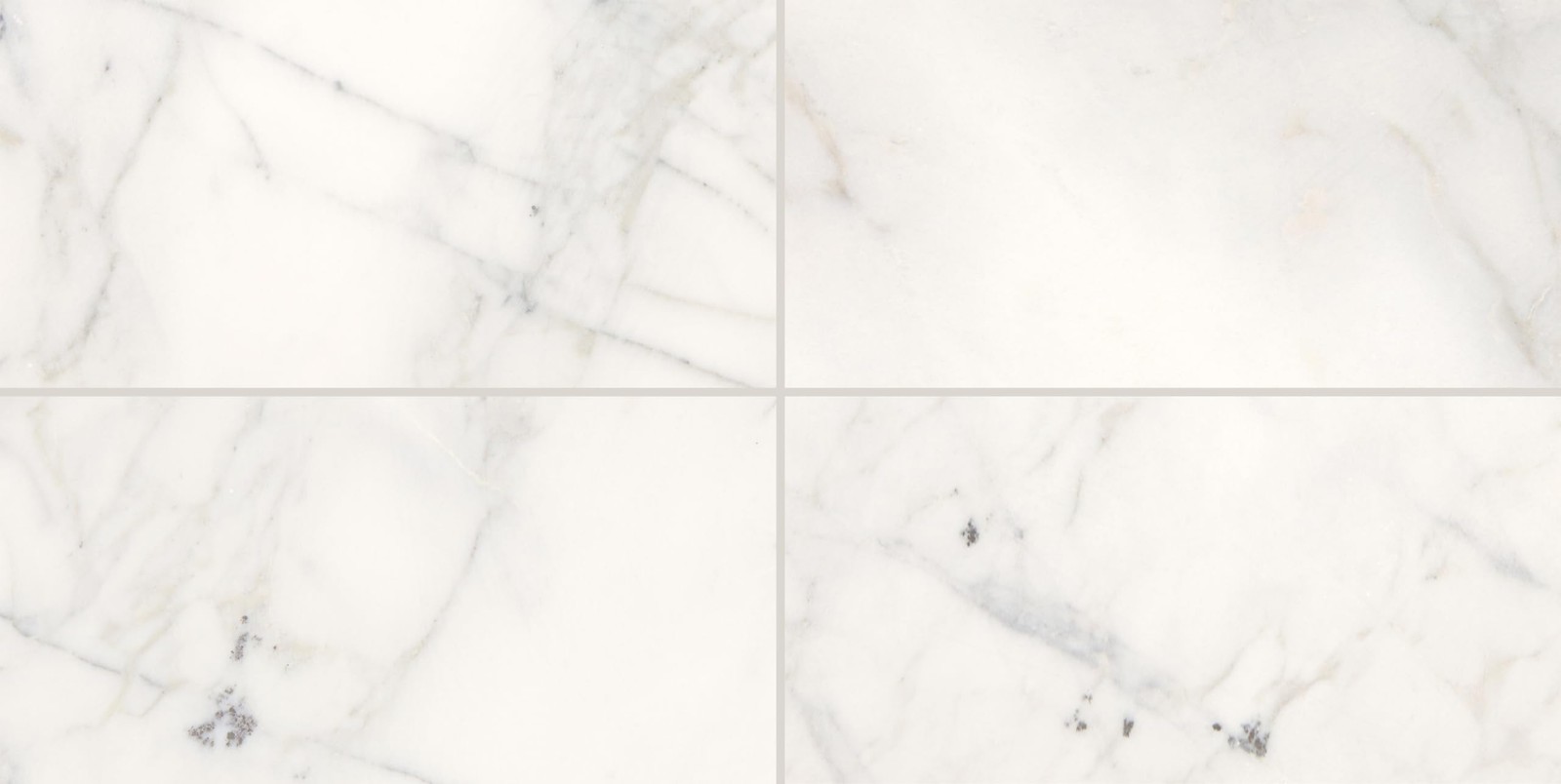 Natural Honed Calacatta Marble 3x6 Floor and Wall Tile
