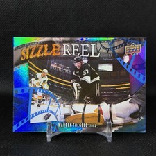 25-26 UD Series 2 Hockey Sizzle Reel SR-37 Warren Foegele