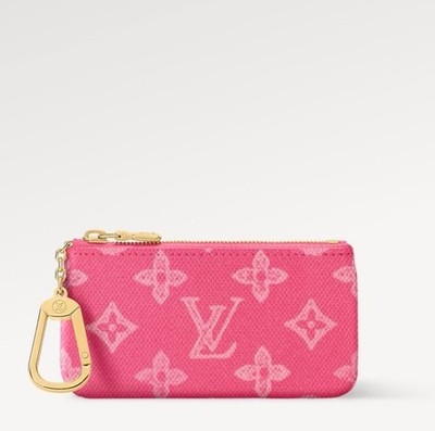 Louis Vuitton Key Pouch Wallet Rose Ruban Pink Monogram New With Box Sold Out