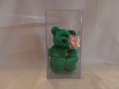 Ty Beanie Baby, 4 Errors, Erin the Bear, Shamrock, Retired