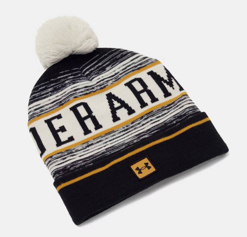 Under Armour UA Halftime Pom Beanie Hat Sports Lifestyle Casual Cap 1386634-111 8790₽