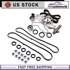 TIMING BELT VALVE COVER GASKET SET FOR 99-04 HONDA PILOT ACURA MDX TL 3.5L 3.2L