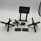 Machine Gun Defense Unit 100% Complete GI Joe 1984 Hasbro Action Figure Playset