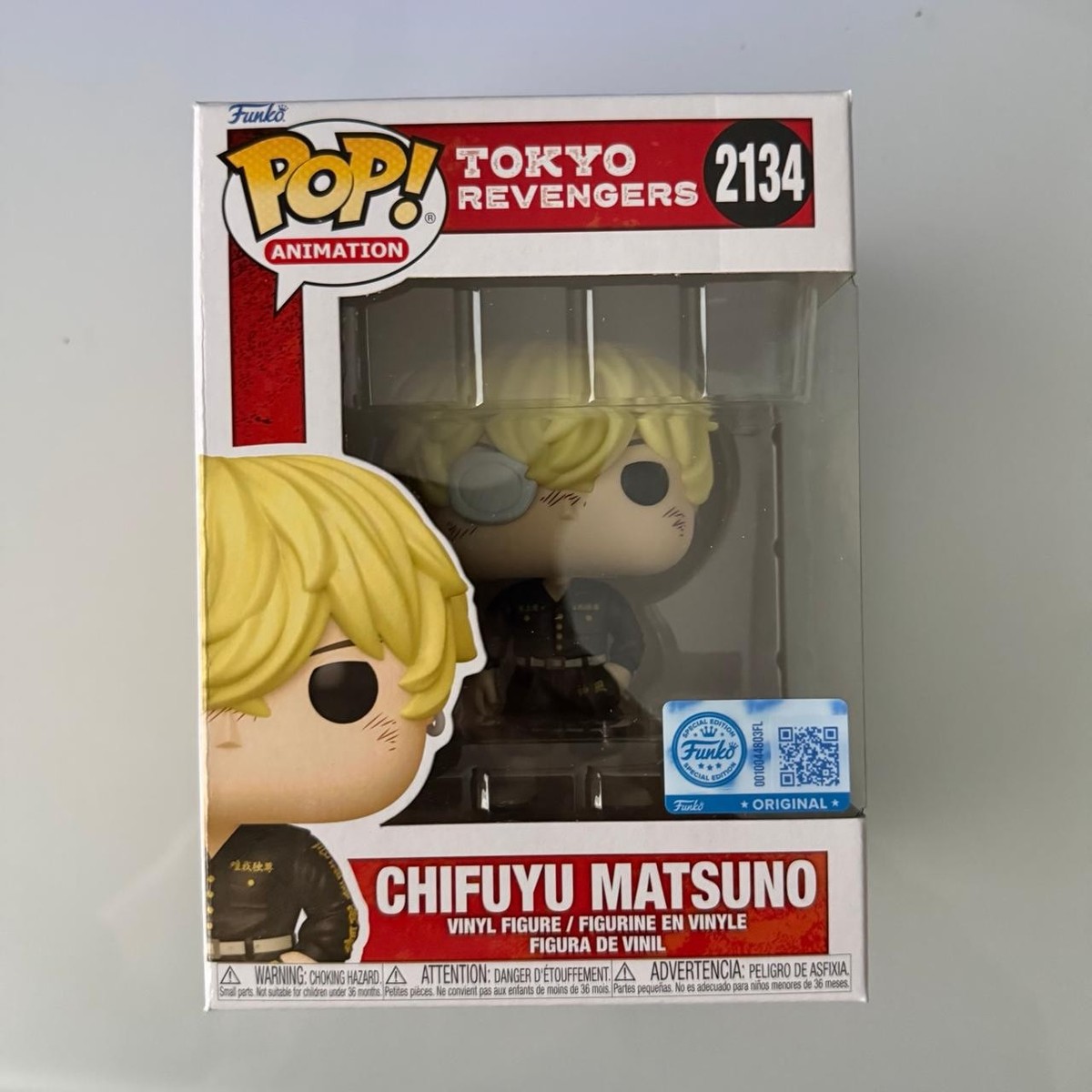 Funko Pop Vinyl Figure Tokyo Revengers Chifuyu Matsuno 2134 Funko