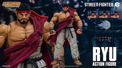 Storm Toys 1/12 Street Fighter Ryu Street Game 6inch Full Set Model Toy
