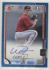 2015 Bowman Prospects Auto Blue 83/150 Will Locante #PA-WL Auto 5lp