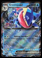 Carta Pokémon Promo Greninja ex 041/142 Holo Corona Stellare Stampata